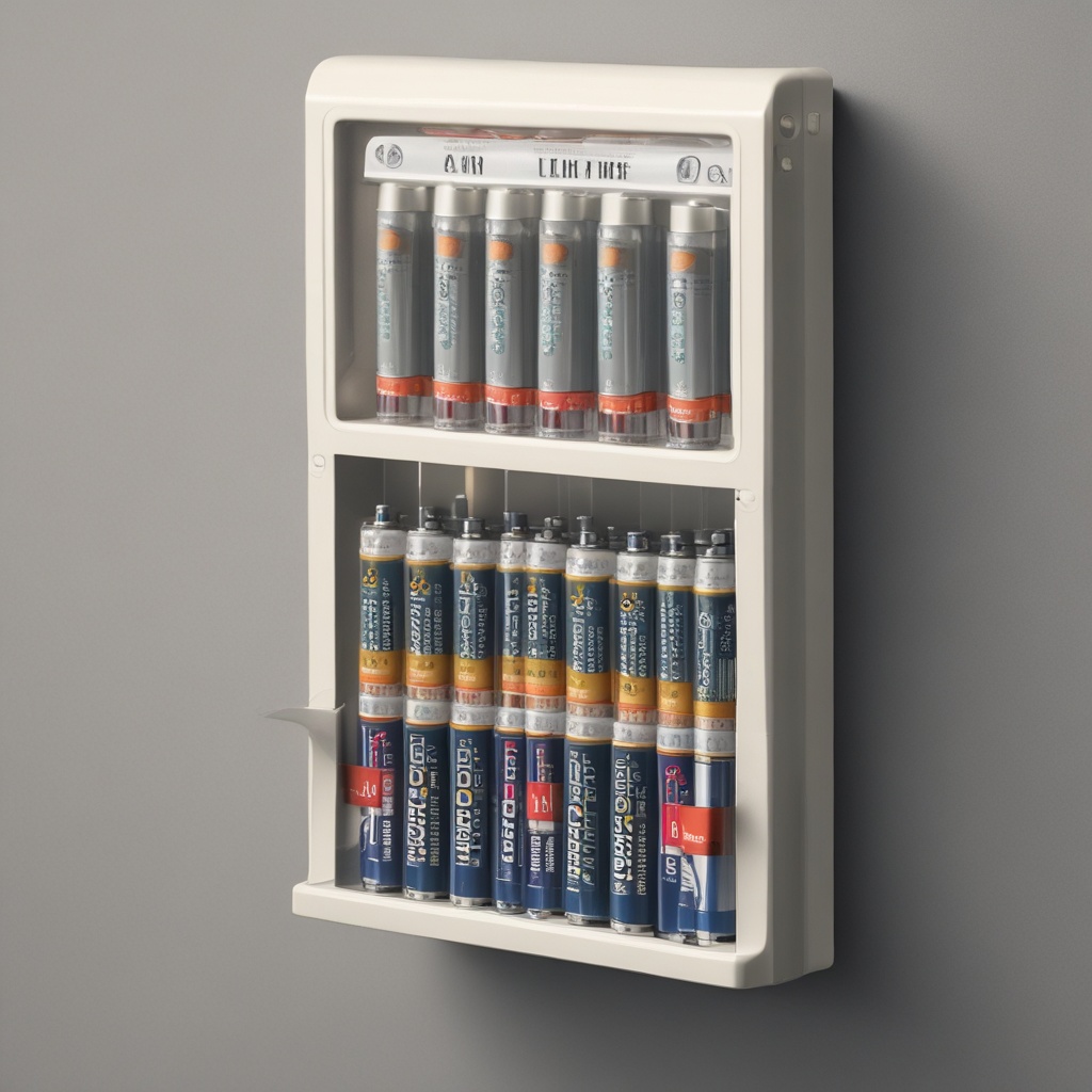 AAA battery dispenser